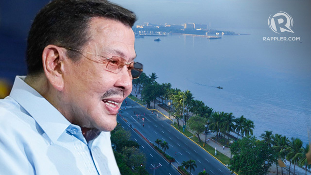 Estrada approves building 3 islands at Manila Bay for new commercial district