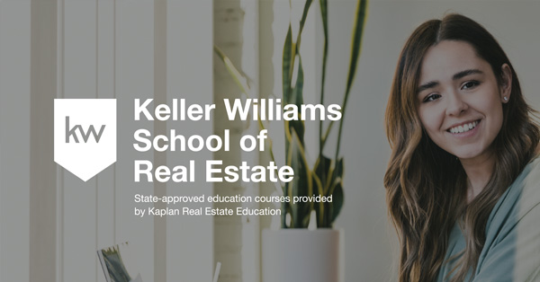 Introducing the Keller Williams School of Real Estate, in Association with Kaplan Real Estate Education