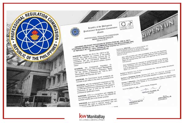 LOOK: New IRR for CPD Law signed and official, effective by March 1, 2019